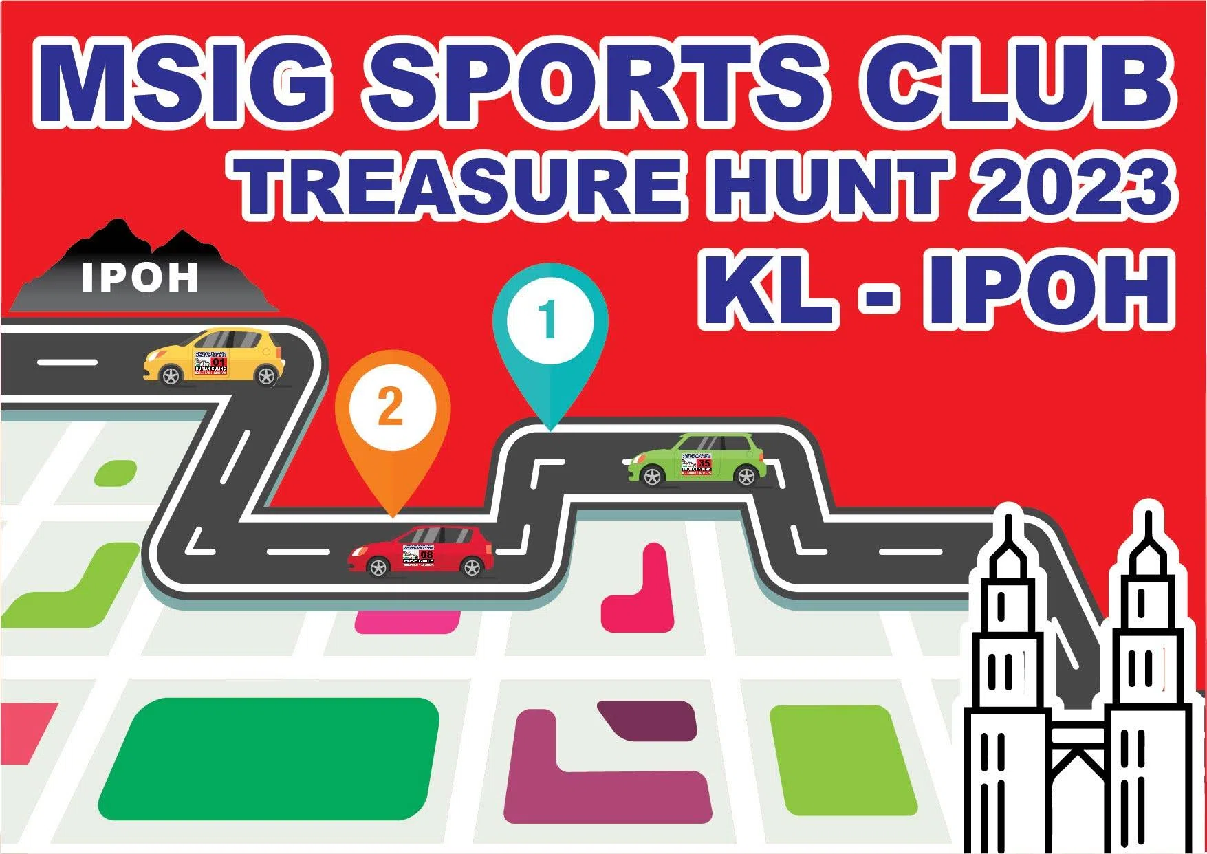 MSIG Treasure Hunt 2023 KL - Ipoh Malaysia